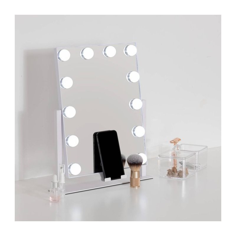 5FIVE Simply smart Καθρέφτης Μακιγιάζ με LED Φωτισμό - Hollywood Στυλ, 35 x 7 x 43 cm 213304