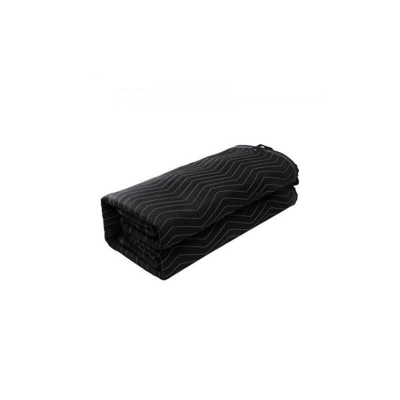 VEVOR Κουβέρτα Ηχομόνωσης με Θηλιές, 96" x 80", Μαύρη DCBYT96X80INMZ6ETV0