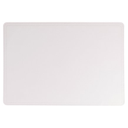 Villa d'Este Home Σετ 6 τμχ Διπλής Όψης Σουπλά από PVC 30x44 cm Horeca Λευκό 5921704