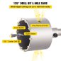 Σετ Πριονιού Οπών VEVOR για Τσιμέντο, 30-100mm, SDS Plus/Max, για Τούβλο, Τσιμέντο, Πέτρα, Πλακάκι HNTKJTZYCJB121PA7V0