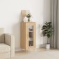 vidaXL Κλασικό Μπουφές Sonoma Oak από Συνθετικό Ξύλο 34,5x34x90 εκ. 828783