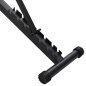 vidaXL Πάγκος Βαρών Μαύρο 131 x 41 x 100 εκ. 42007904