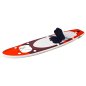 vidaXL Σανίδα SUP Φουσκωτή Σετ Κόκκινη 360 x 81 x 10 εκ. 93390