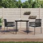 vidaXL Καρέκλες Κήπου 2 τεμ. Μαύρες 54x60,5x83,5 εκ Συνθ. Ρατάν/Μαξιλ. 364102 vidaXL Καρέκλες Κήπου 2 τεμ. Μαύρες 54x60,5x83,5 εκ Συνθ. Ρατάν/Μαξιλ. 364102