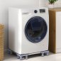 vidaXL Βάση πλυντηρίου ρούχων Γκρι 67 x 67 x 12 εκ Ανοξείδωτο ατσάλι 42009957 vidaXL Βάση πλυντηρίου ρούχων Γκρι 67 x 67 x 12 εκ Ανοξείδωτο ατσάλι 42009957