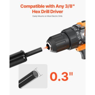 VEVOR Σπειροειδής Τρυπάνι για Φυτεύσεις 8x29 cm LXZZT1G80MM3OK4N5001V0