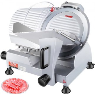 Ηλεκτρικός Κόφτης Κρέατος VEVOR 240W, 10" Λεπίδα, Ρυθμιζόμενο Πάχος  SYDRQPJ240W1ZUOPAV2