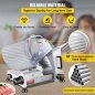 Ηλεκτρικός Κόφτης Κρέατος VEVOR 240W, 10" Λεπίδα, Ρυθμιζόμενο Πάχος SYDRQPJ240W1ZUOPAV2