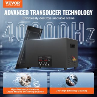 VEVOR Καθαριστής Υπερήχων 30L με Χρονοδιακόπτη, Θερμαντήρα & Καλάθι 600W SGLTQCSBQXJ3EURWGV2