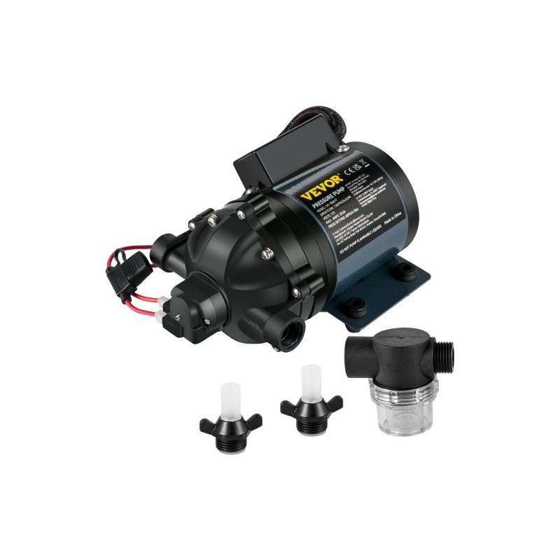 VEVOR Αντλία Καθαρισμού, 12V DC, 7 GPM 60 PSI, Μέγ. 10 FT Ανύψωση Αυτοαναρρόφησης Νερού, με Βαλβίδα EPDM CXBZLDYBD7GPM7VIMV9 VEVOR Αντλία Καθαρισμού, 12V DC, 7 GPM 60 PSI, Μέγ. 10 FT Ανύψωση Αυτοαναρρόφησης Νερού, με Βαλβίδα EPDM CXBZLDYBD7GPM7VIMV9