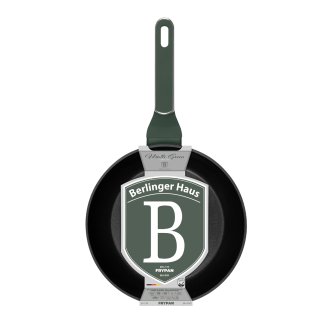 Berlinger Haus Αντικολλητικό Τηγάνι 24cm με πάτο Induction, Matte Green Collection BH-8151