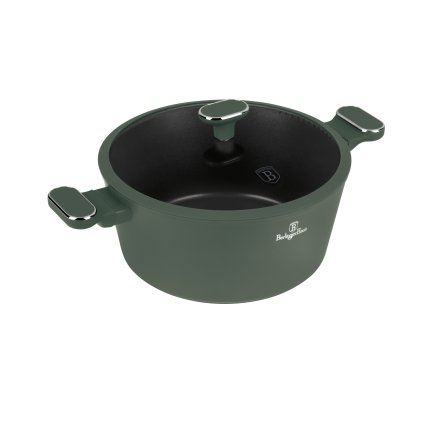 Berlinger Haus Κατσαρόλα με Καπάκι (6,1 Λίτρα) Matte Green BH-8202