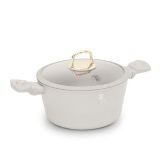Berlinger Haus Αντικολλητική Κατσαρόλα 4,1 lt με Καπάκι 24cm από Αλουμίνιο, Sahara Collection BH-8071