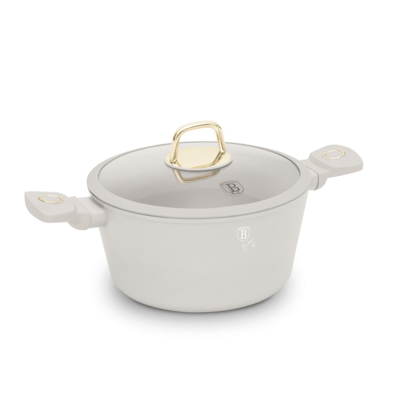 Berlinger Haus Αντικολλητική Κατσαρόλα 4,1 lt με Καπάκι 24cm από Αλουμίνιο, Sahara Collection BH-8071
