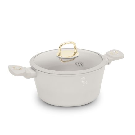 Berlinger Haus Αντικολλητική Κατσαρόλα 4,1 lt με Καπάκι 24cm από Αλουμίνιο, Sahara Collection BH-8071