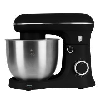 Berlinger Haus Κουζινομηχανή 1500W με Ανοξείδωτο Κάδο 5lt, Black Vantage Collection BH-9773