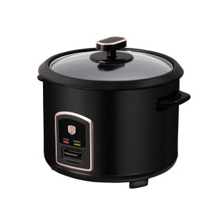 Berlinger Haus Παρασκευαστής Ρυζιού 700W Χωρητικότητας 1.8L, Black Rose Collection BH-9554