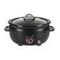 Berlinger Haus Ψηφιακή Κατσαρόλα Slow Cooker 3.5 Lt 200W με Γυάλινο Καπάκι, Black Rose Collection BH-9669
