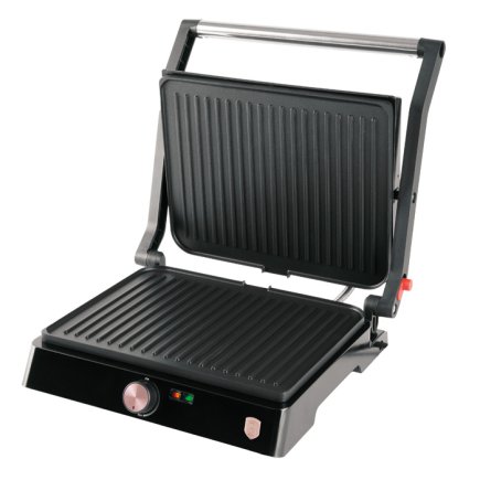 Berlinger Haus Ηλεκτρική Τοστιέρα Γκριλιέρα 2200W 29x23cm Black Rose Collection BH-9492