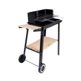 Berlinger Haus Φορητή Ψησταριά Υπαίθριά BBQ Μπάρμπεκιου Κάρβουνου με Ρόδες και Σχάρα BH-8649