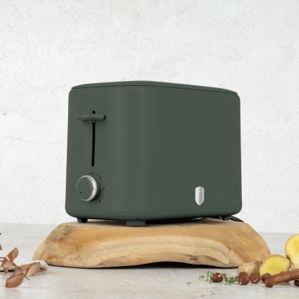 Berlinger Haus Φρυγανιέρα με κάλυμμα 750W, Matte Green Collection BH-9705