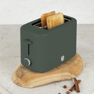 Berlinger Haus Φρυγανιέρα με κάλυμμα 750W, Matte Green Collection BH-9705