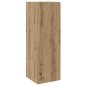 vidaXL Σετ επίπλου τηλεόρασης 4 pcs Artisan Oak Επεξεργασμένο ξύλο 3393263