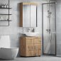 vidaXL Σετ Επίπλων Μπάνιου TULUM Artisan Oak Επεξεργασμένο ξύλο 3398023 vidaXL Σετ Επίπλων Μπάνιου TULUM Artisan Oak Επεξεργασμένο ξύλο 3398023