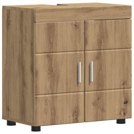 vidaXL Σετ Επίπλων Μπάνιου TULUM Artisan Oak Επεξεργασμένο ξύλο 3398023
