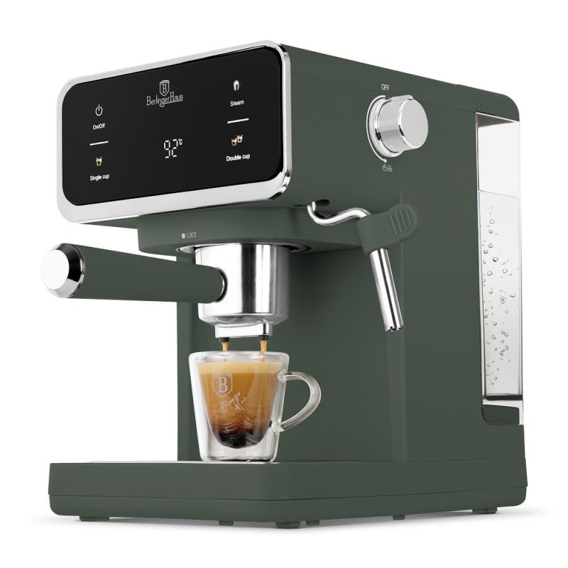 Berlinger Haus Μηχανή Espresso 3 σε 1 με Αφρόγαλα & Οθόνη Αφής 20bar για Αλεσμένο Καφέ, Κάψουλες & ESE Pods BH-9850 Berlinger Haus Μηχανή Espresso 3 σε 1 με Αφρόγαλα & Οθόνη Αφής 20bar για Αλεσμένο Καφέ, Κάψουλες & ESE Pods BH-9850