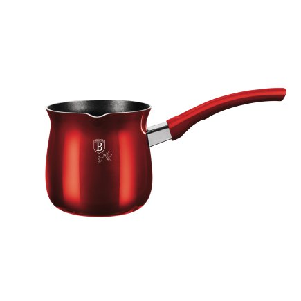 Berlinger Haus Μπρίκι Καφέ από Αλουμίνιο 660ml, Metallic Line Burgundy Edition BH-7868