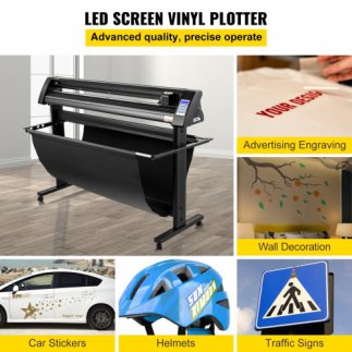 VEVOR Κόφτης Βινυλίου 1350mm με Οπτικό Μάτι και Βάση KZFLEXI1350MM8Z30V2