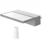 VEVOR Καταρράκτης Πισίνας με LED Φωτισμό 30x8x20cm, Ακρυλικός Καταρράκτης για Κήπο, Πισίνα, Πλατείες SLPBPQAW300LG0001V2