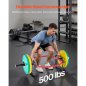 VEVOR Trap Bar Εξάγωνη, 50mm, 240 kg, Κόκκινη LJYLGHSKCX50IW6LX001V0
