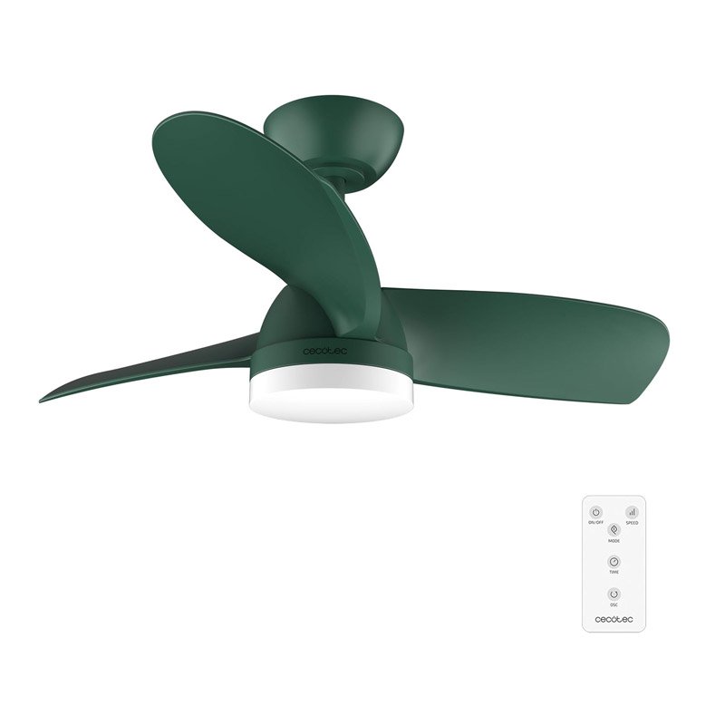 Ανεμιστήρας Οροφής με Φως 35 W EnergySilence Aero 3050 Mint Cecotec CEC-08466