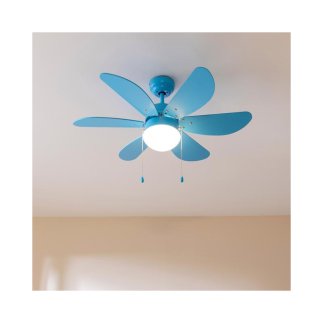 Ανεμιστήρας Οροφής με Φως 50 W EnergySilence Aero 3600 Vision Full Blue Cecotec CEC-08458