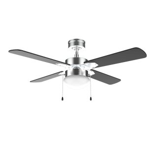 Ανεμιστήρας Οροφής με Φως 50 W EnergySilence Aero 450 IronBlack Cecotec CEC-08460