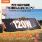Φορητό Μονοκρυσταλλικό Ηλιακό Πάνελ VEVOR 120W Αναδιπλούμενο ETFE Φορτιστής BXSDJTYNBDJ1XB2URV9