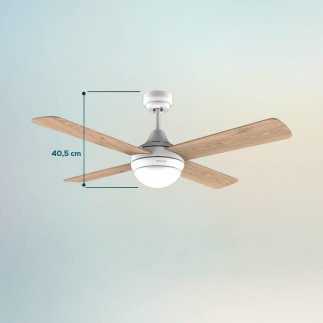 Ανεμιστήρας Οροφής 42" με LED Φωτισμό, Μοτέρ DC, 3 Ταχύτητες, Τηλεχειριστήριο Λευκό CEC-05996 Cecotec