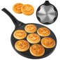 Ruhhy Αντικολλητικό Τηγάνι για Pancakes & Αυγά 26,5cm, 7 Θέσεων, για Επαγωγική/Γκαζιού/Ηλεκτρική/Κεραμική Εστία 27273