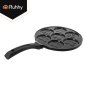 Ruhhy Αντικολλητικό Τηγάνι για Pancakes & Αυγά 26,5cm, 7 Θέσεων, για Επαγωγική/Γκαζιού/Ηλεκτρική/Κεραμική Εστία 27273