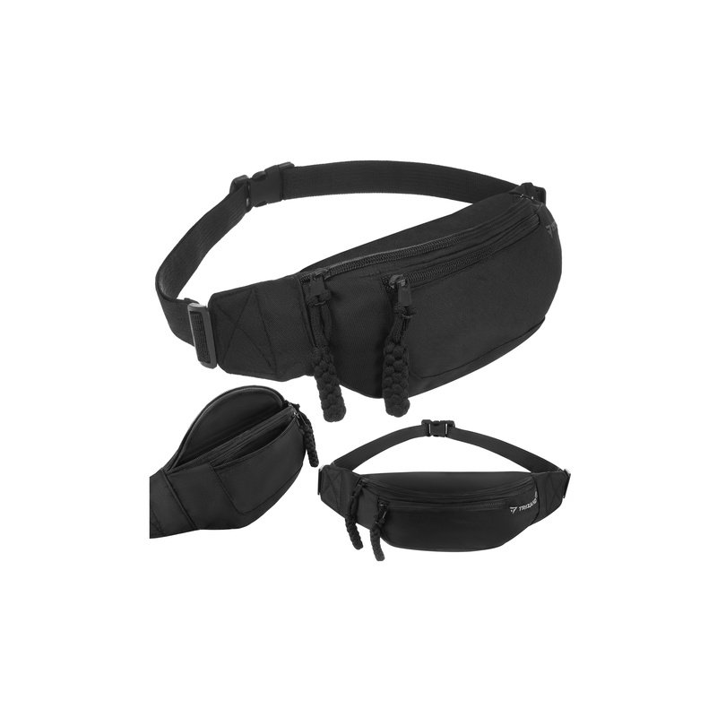 Trizand Τσαντάκι Μέσης Running Belt 2L Μαύρο Unisex 27408