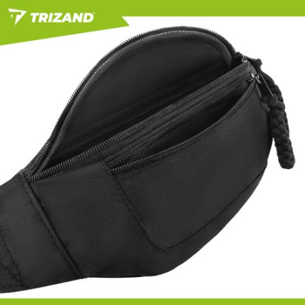 Trizand Τσαντάκι Μέσης Running Belt 2L Μαύρο Unisex 27408