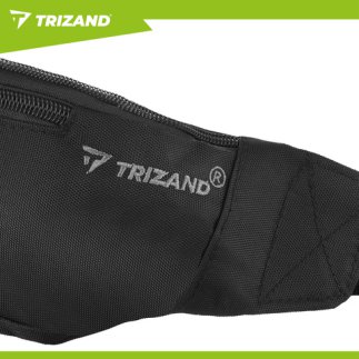 Trizand Τσαντάκι Μέσης Running Belt 2L Μαύρο Unisex 27408