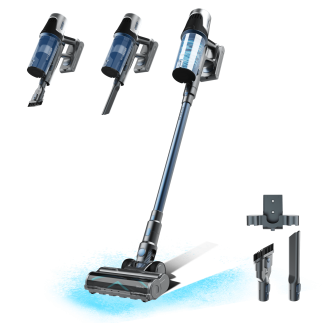 Cecotec Ασύρματη Σκούπα Stick χωρίς Σακούλα Conga Rockstar RS50 X-Treme 400W, 120AW, Λειτουργία Auto, Αυτονομία έως 130m² σε Eco