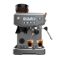 Cecotec Καφετιέρα Espresso με 20 bar Power Espresso 20 Barista Steel & Grind , Ενσωματωμένο Μύλο, Ατμοποιητή, Σύστημα Προέκχυσης