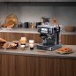 Cecotec Καφετιέρα Espresso με 20 bar Power Espresso 20 Barista Steel & Grind , Ενσωματωμένο Μύλο, Ατμοποιητή, Σύστημα Προέκχυσης