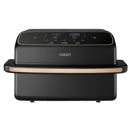Cosori Φριτέζα Αέρος Air Fryer TwinFry Compact 10lt 2700W με Διπλό Κάδο & Wi-Fi Μαύρη CAF-TF801-CEUR