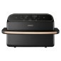 Cosori Φριτέζα Αέρος Air Fryer TwinFry Compact 10lt 2700W με Διπλό Κάδο & Wi-Fi Μαύρη CAF-TF801-CEUR