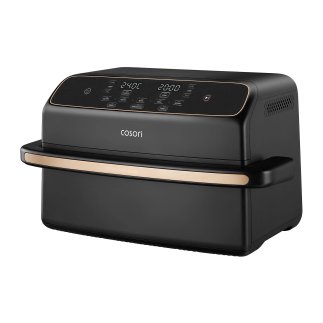 Cosori Φριτέζα Αέρος Air Fryer TwinFry Compact 10lt 2700W με Διπλό Κάδο & Wi-Fi Μαύρη CAF-TF801-CEUR